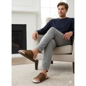 Koolaburra by UGG Men’s Burree Slippers Size 9 Chestnut